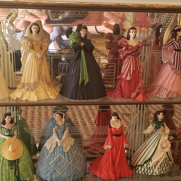 Franklin Mint Gone With The Wind Figurines - Picture 7 of 8